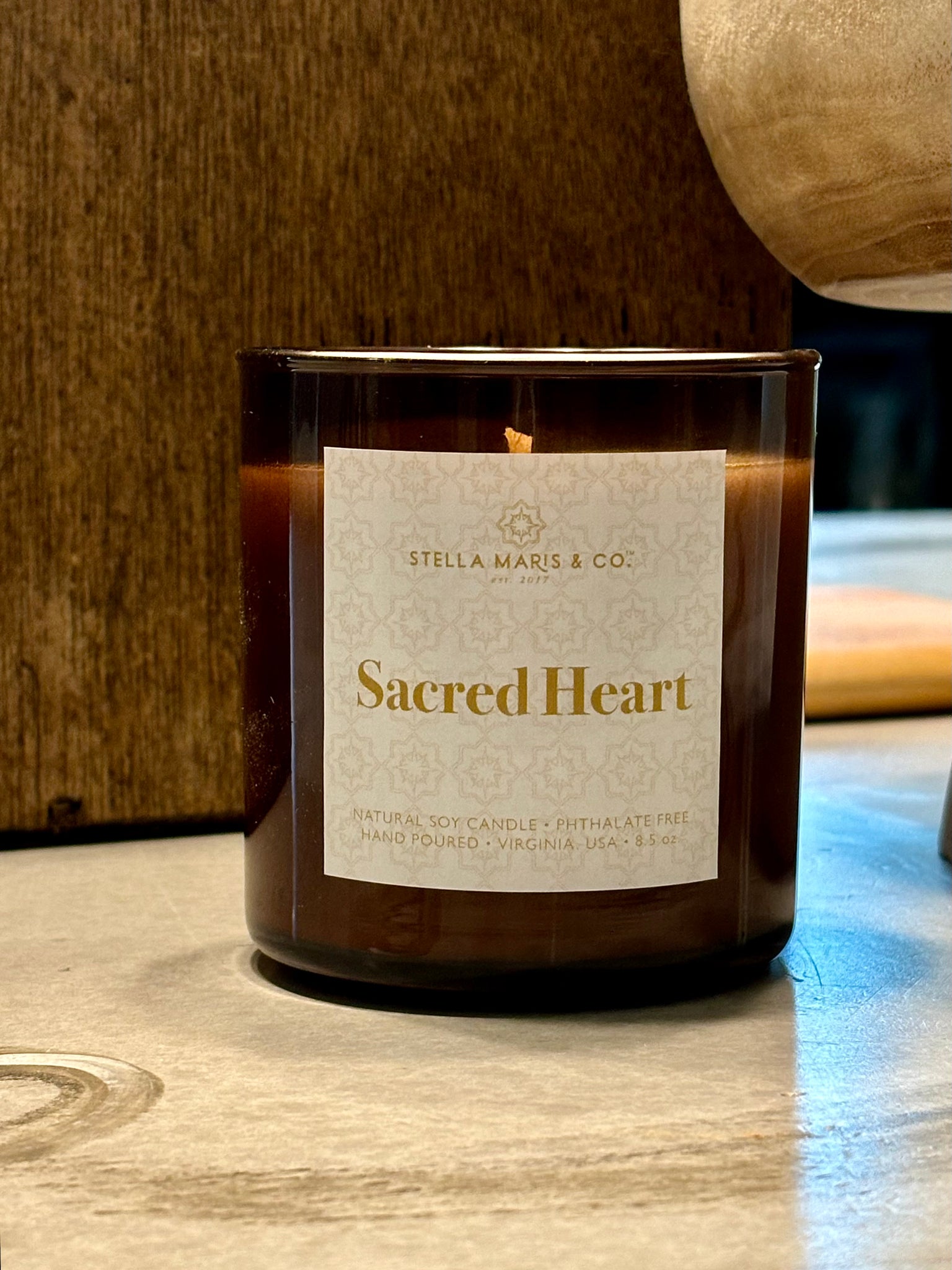 Sacred Heart Candle