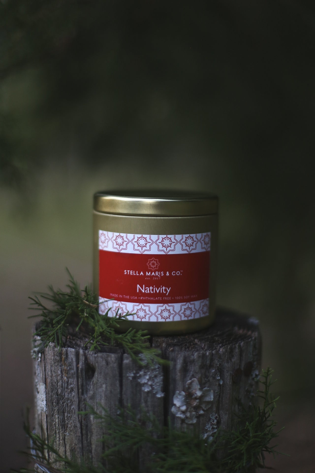 Nativity Candle