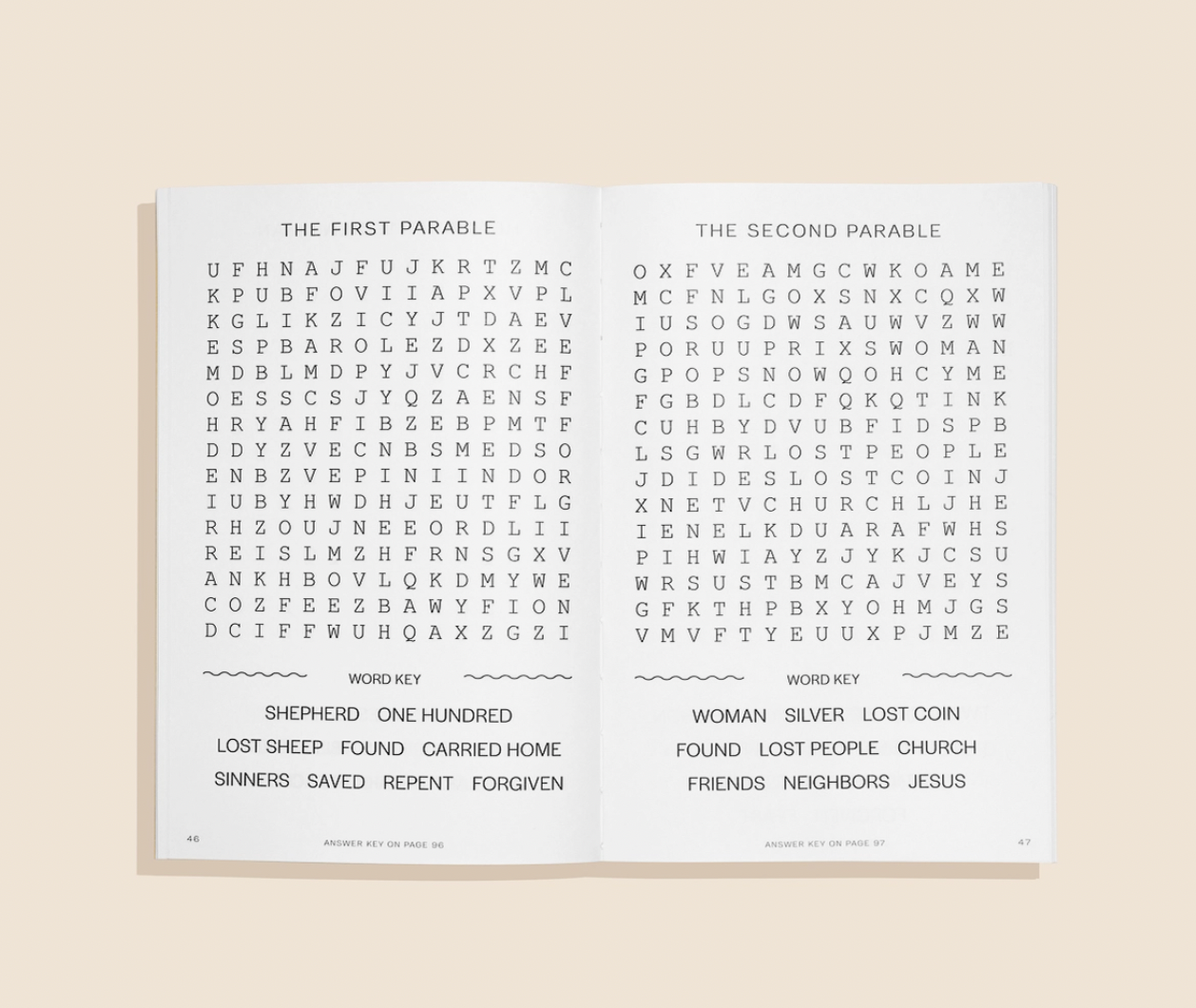 Bible Word Search For Kids